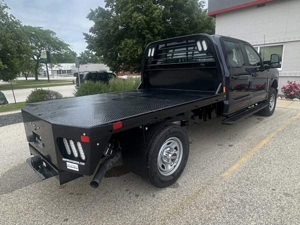 Ford F-350 with CM Truck Beds Flatbed