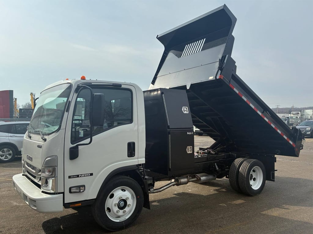 Isuzu NRR with 11 Foot ITB Dump Body and Buyers Toolboxes