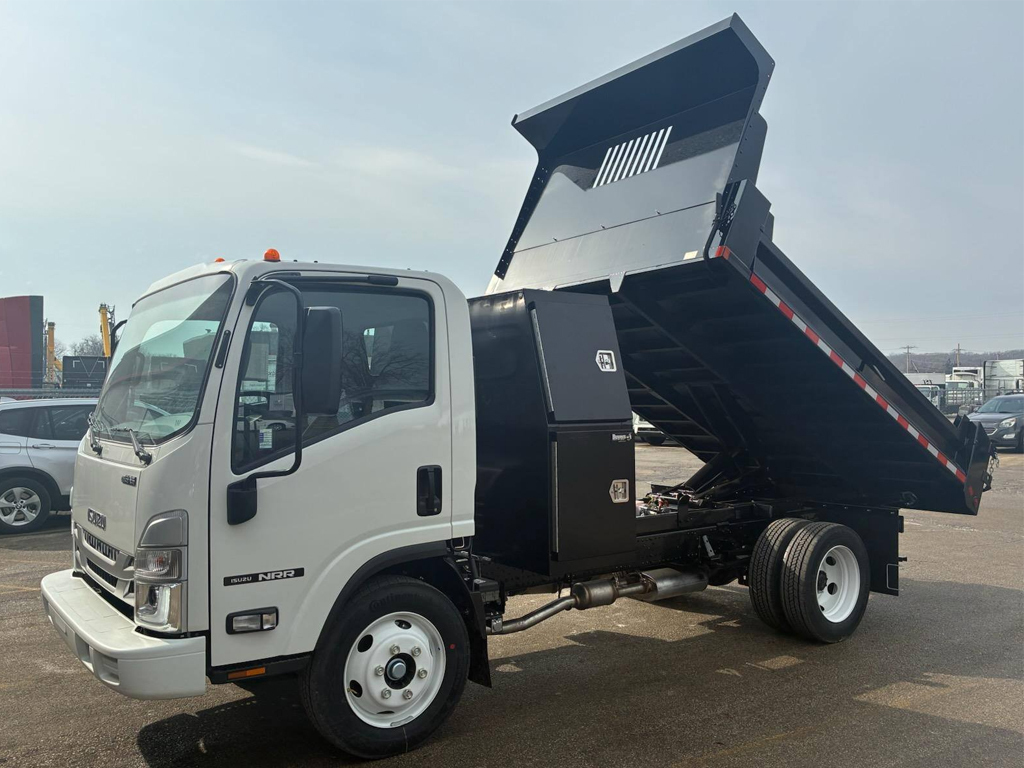Isuzu NRR with 11 Foot ITB Dump Body and Buyers Toolboxes-1