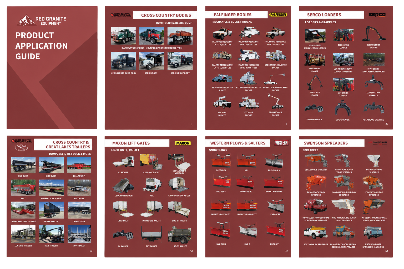 Red Granite Equipment Product Application Guide
